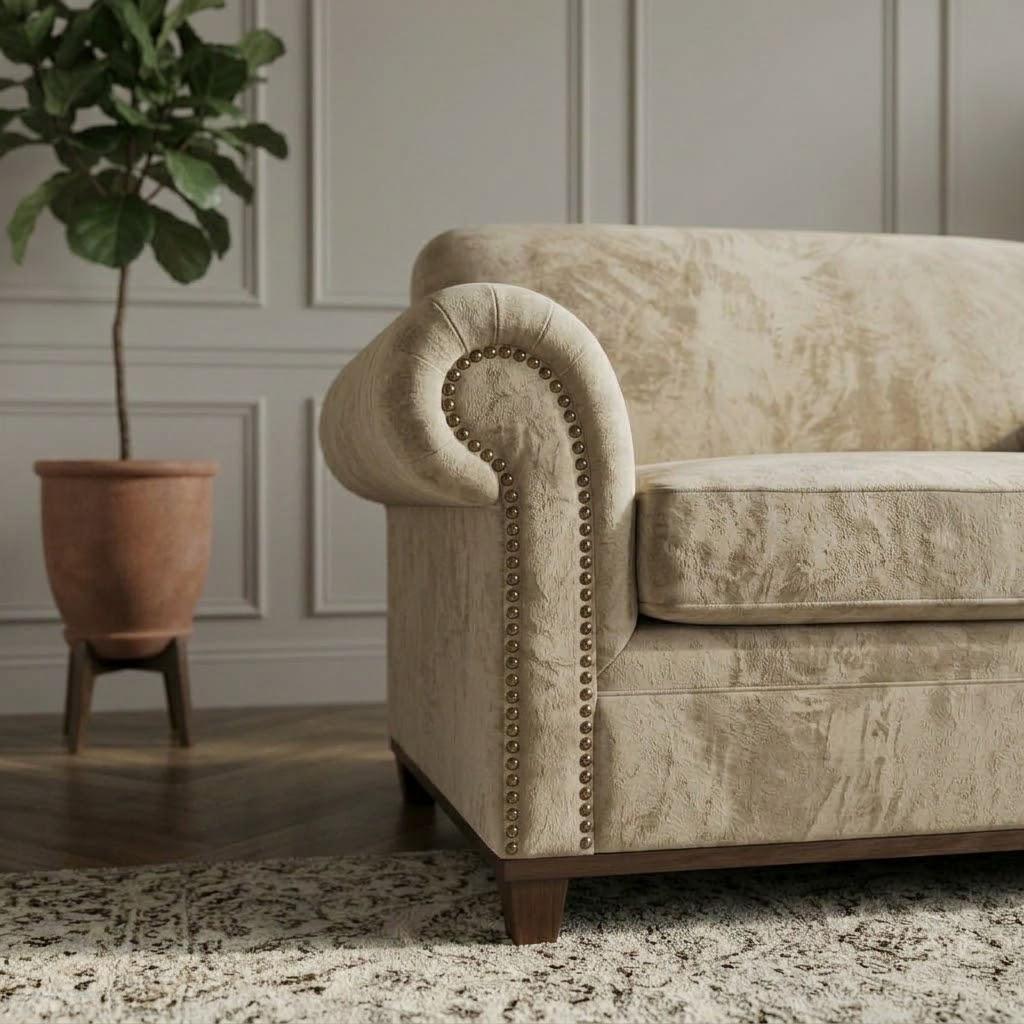 كرسي بذراعين — Le Grand Louis Armchair — الخامة: خشب زان مصمت — الهيكل: زان مصمت — 3