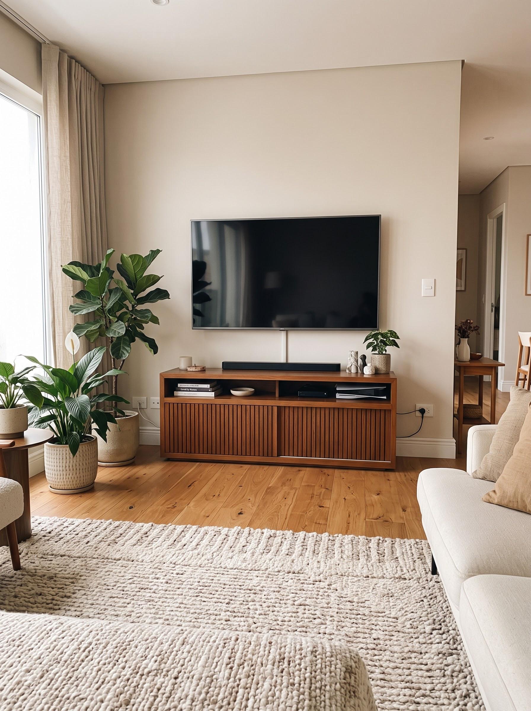 Behind Bars — TV units — Veneer: Natural Beech — 1