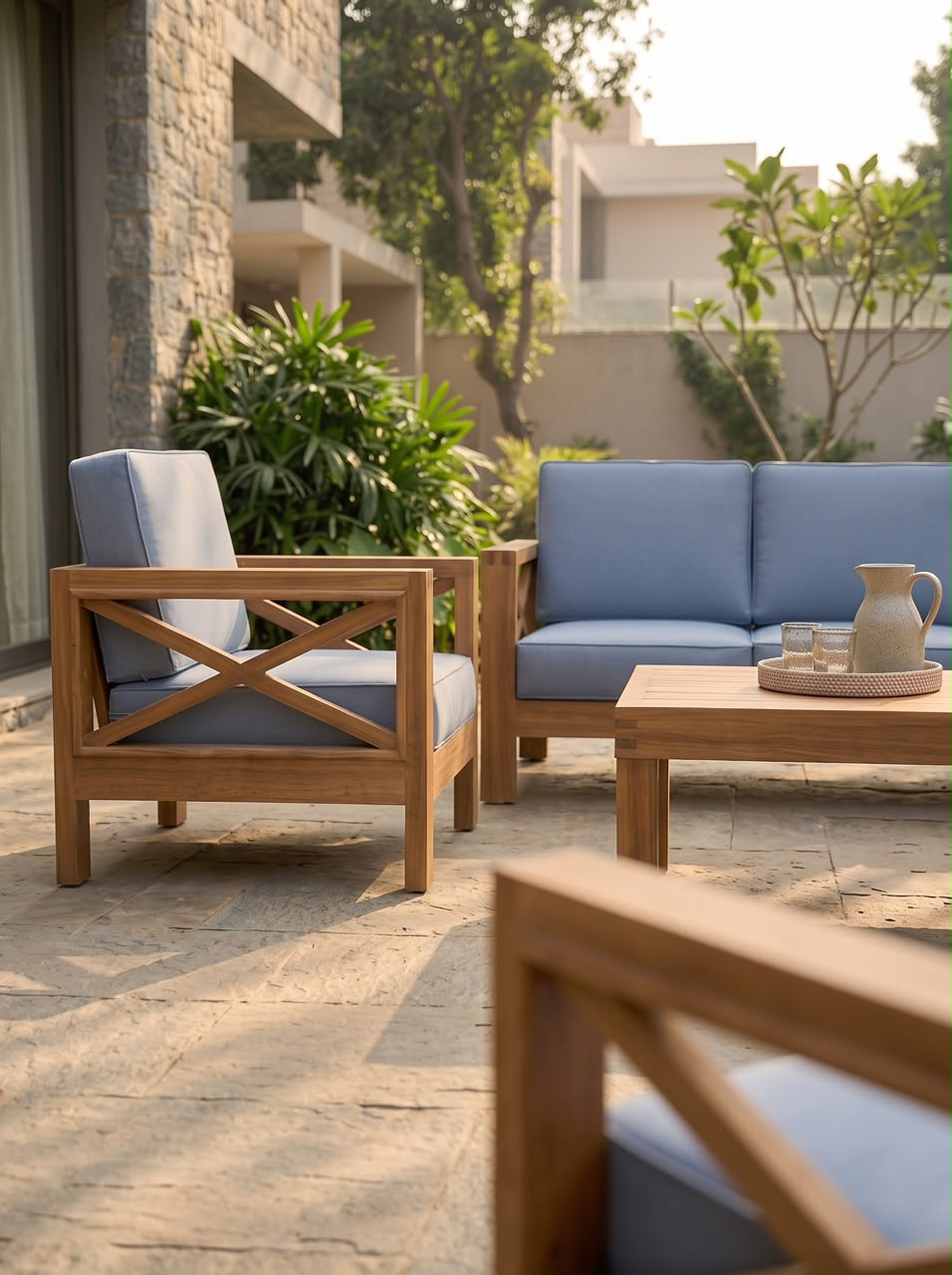 The Grove Armchair — Material: Massive Teak — Structure: Massive Teak — 2