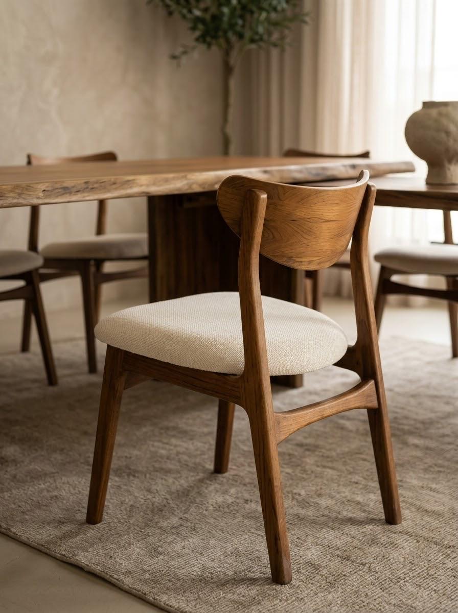 AVA dining chair — Material: Massive Romanian Beech grade AB high — 2