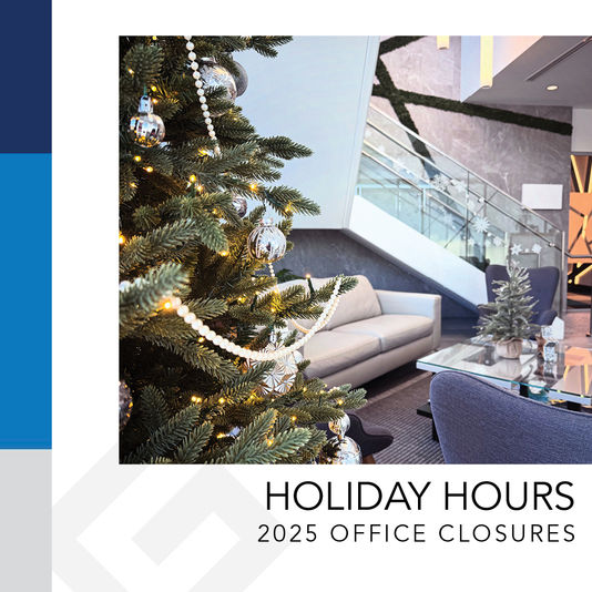 2025 Holiday Hours Update