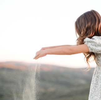 having fun at photo session