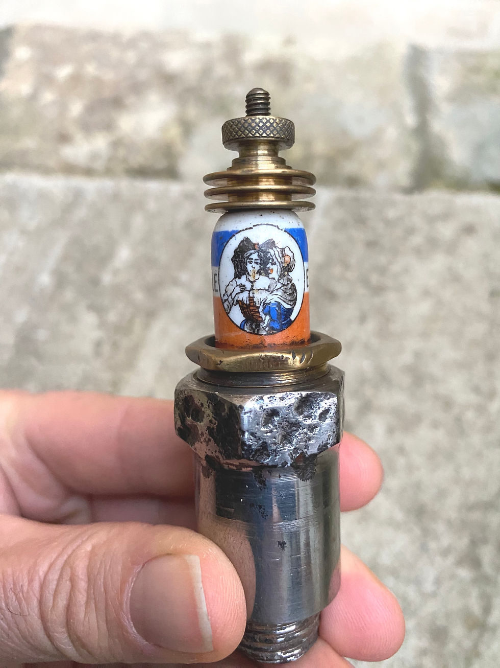 Rare Bougie Automobile Eyquem Nationale