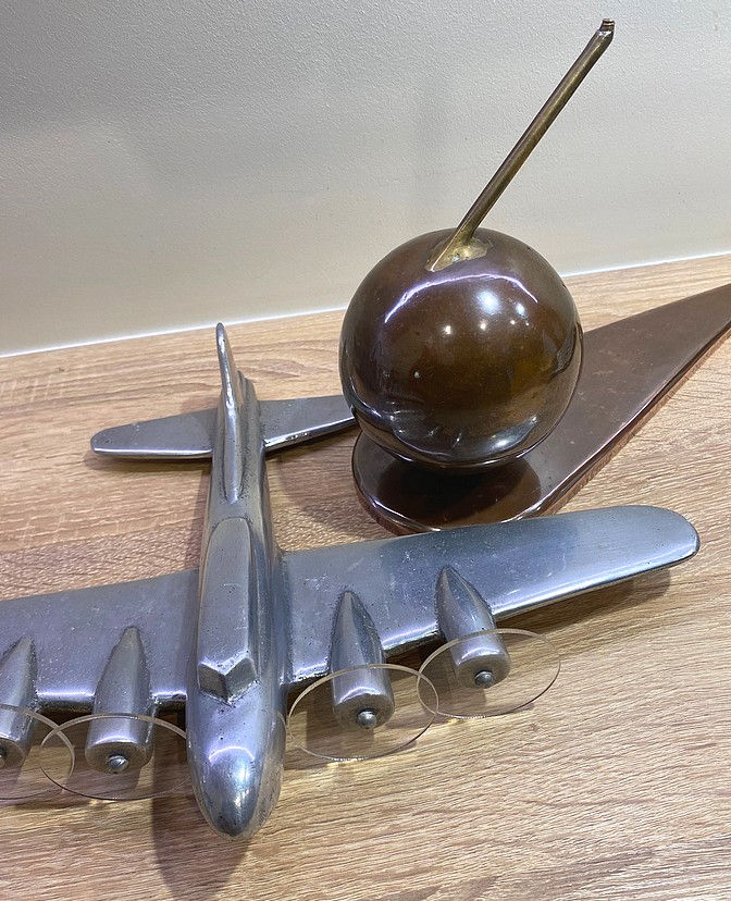 Thumbnail: Bel Avion aluminium style Art Deco