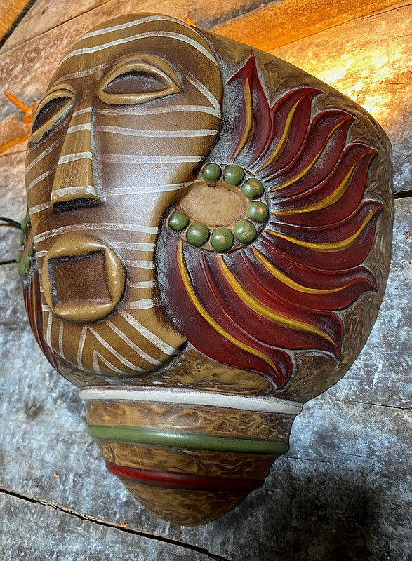 Miniature : Belle applique murale "Jungle Tiki Exotica"