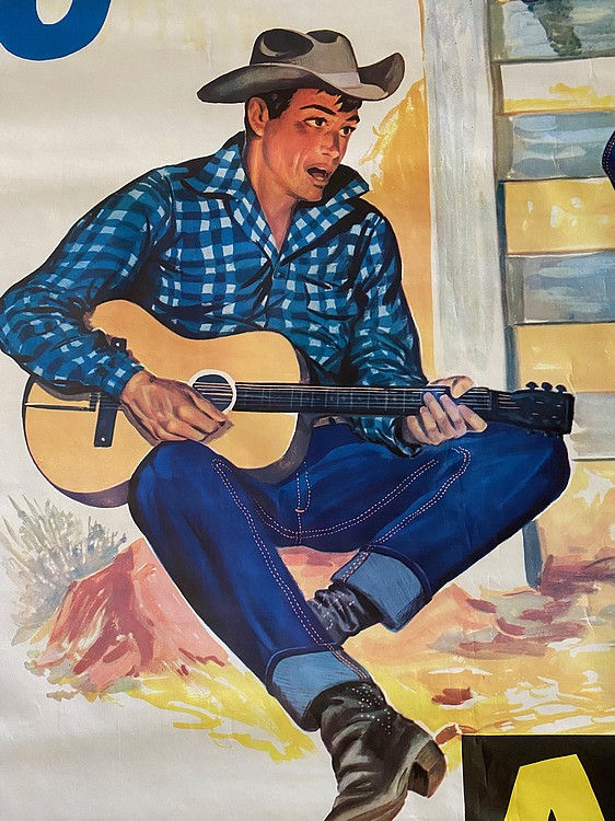 Miniature : Affiche ancienne Blue Jean's