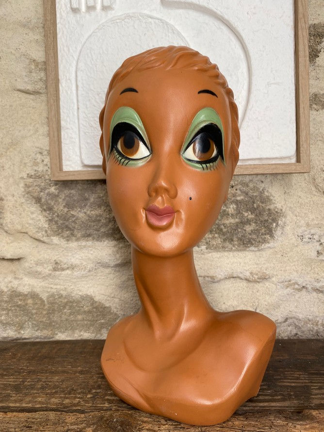 Tête à chapeau TWIGGY (ref3)