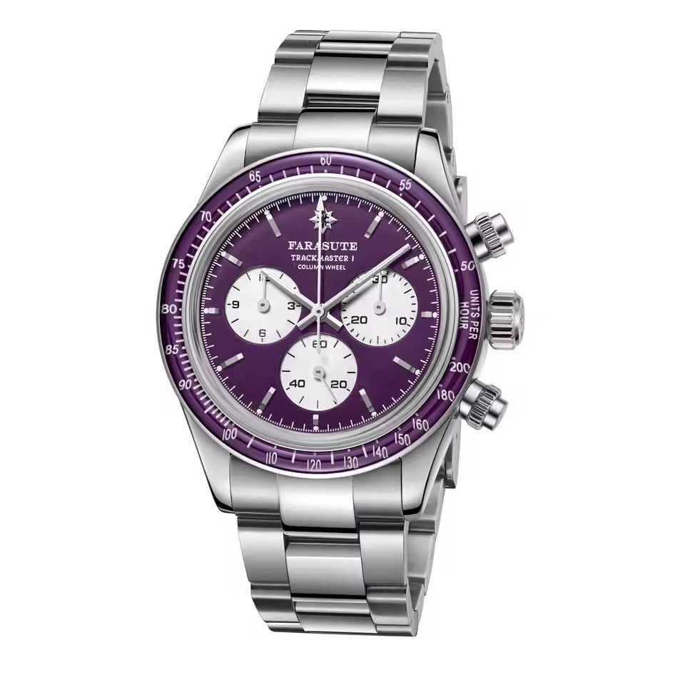 Miniaturbild: Automatik Chronograph 39mm – Saphirglas & Edelstahl