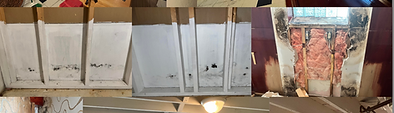Professional team conducting commercial mold remediation in a Michigan office building