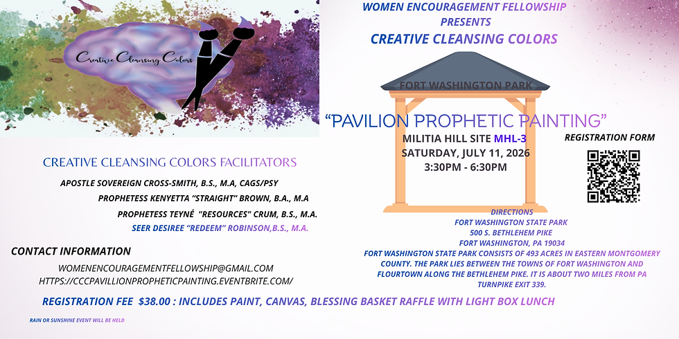 PAVILION PROPHETIC PAINTING