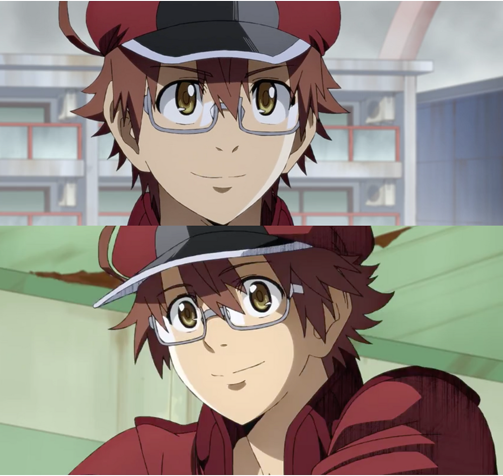 The smile has dawned your eyes, Glasses!