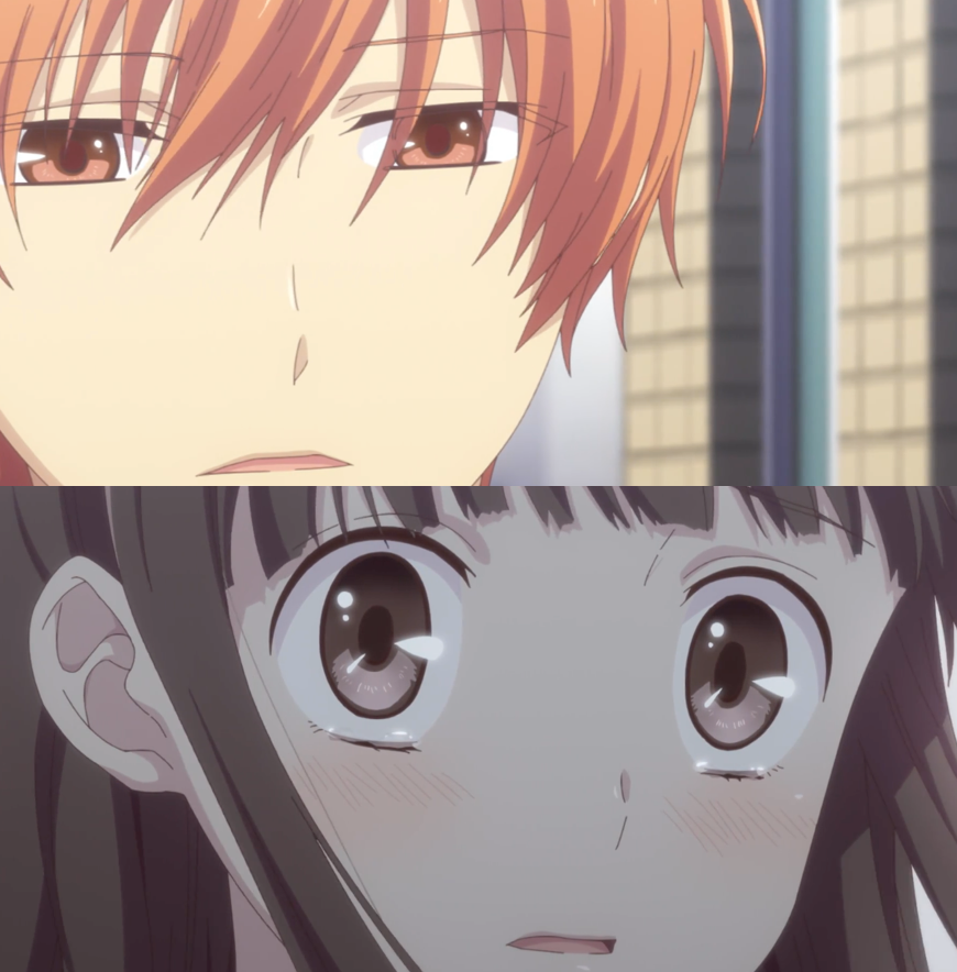 Found you! | Kyo closing in to Tohru
