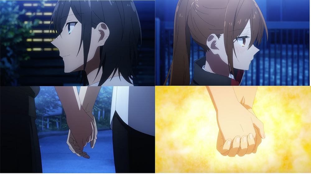 Hori and Miyamura took on a steady relationship. Heart-fluttering moment!