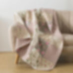 Floral Shabby Chic Throw