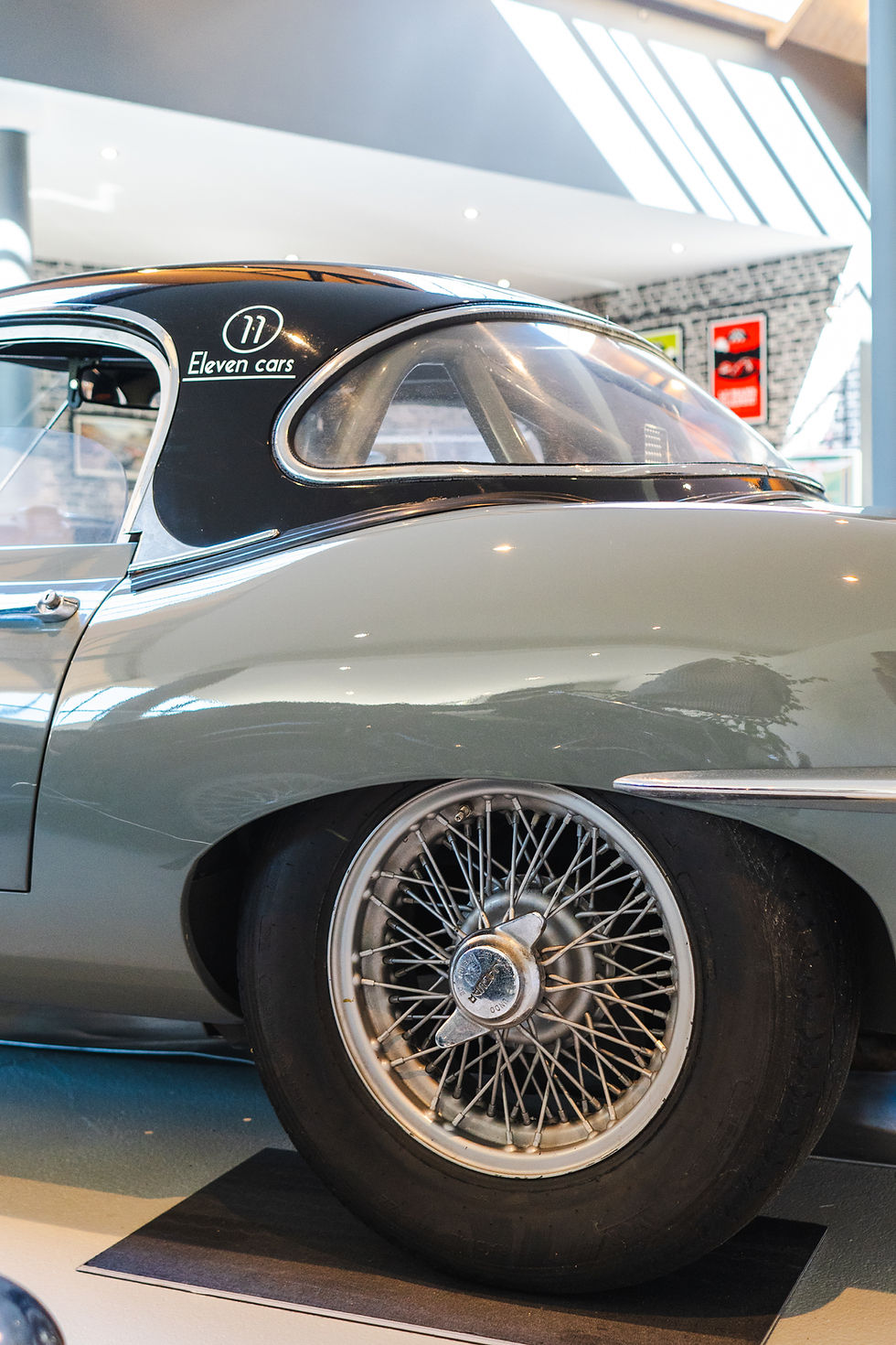 Miniature : Jaguar Type E FIA Pré-63