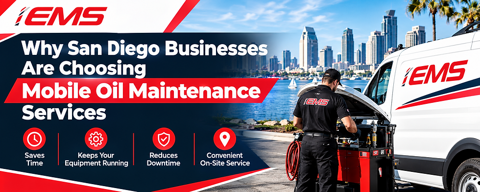 Why San Diego Businesses Are Choosing Mobile Oil Maintenance Services