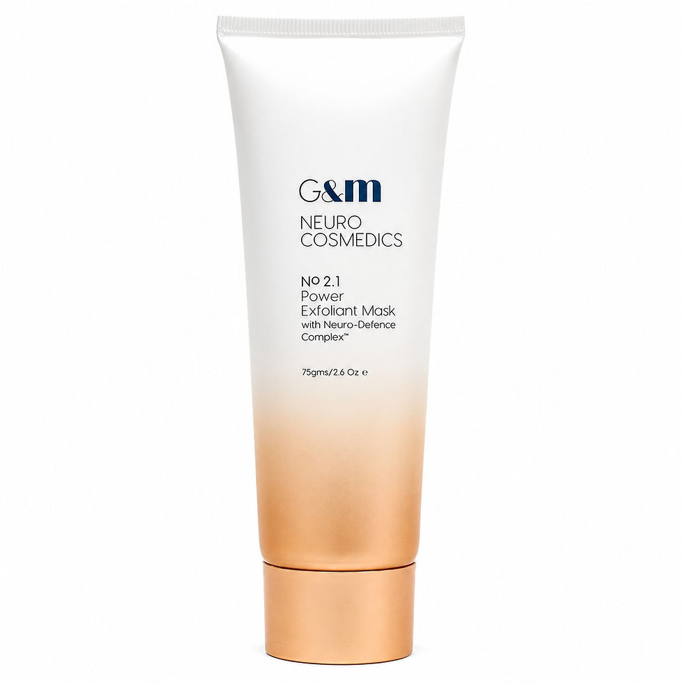 Ginger & Me Power Exfoliant Mask exfoliating face mask with Neuro-Defence Complex for smoother, brighter skin.
