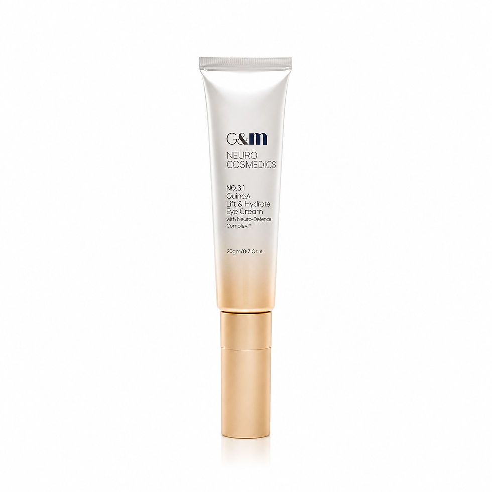G&M Neurocosmedics Quinoa Lift & Hydrate Eye Cream with Neuro-Defence Complex 20ml for hydrating and smoothing the eye area