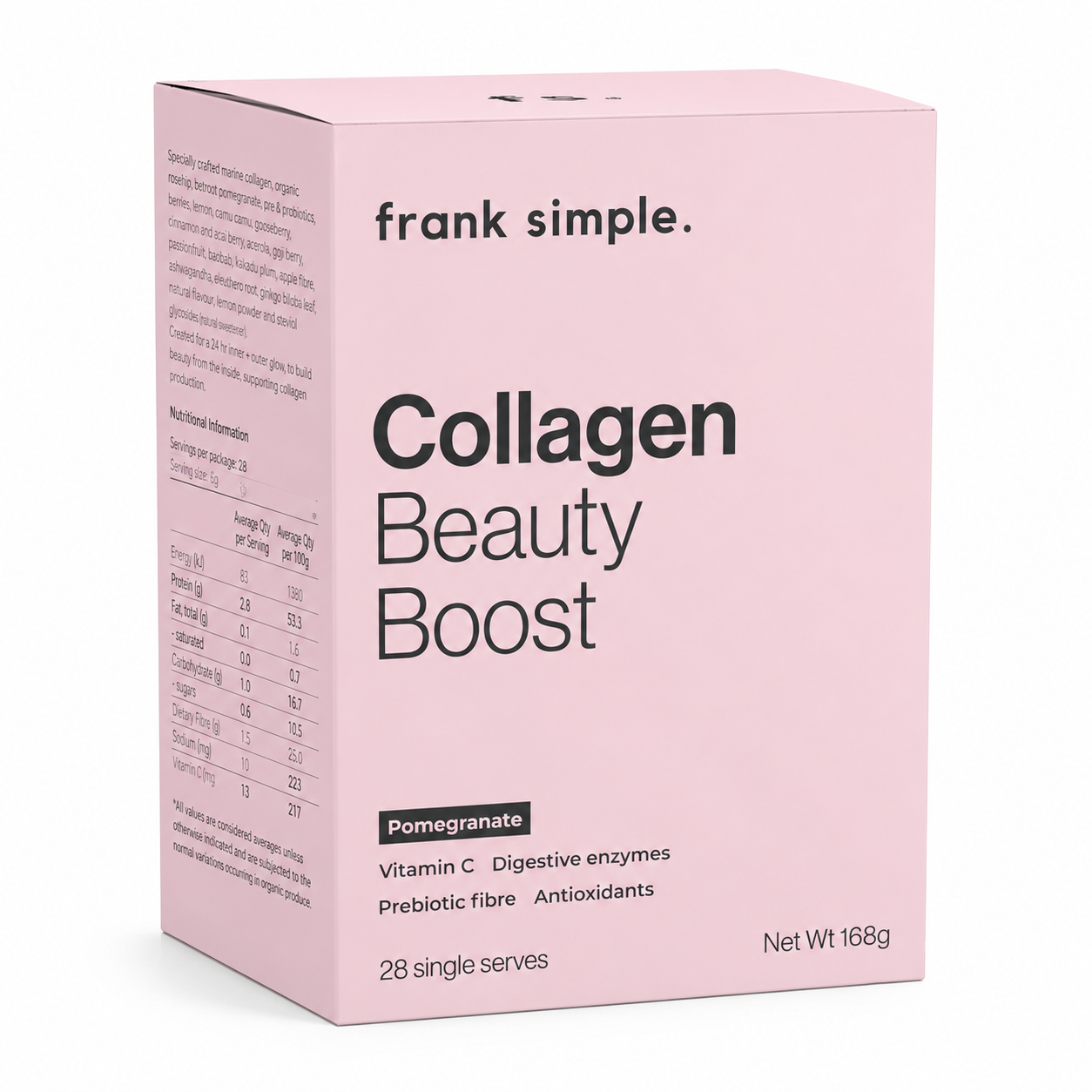 Frank Simple - Collagen Beauty Boost - 28 Single Serves