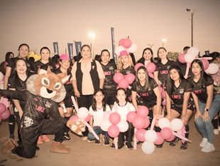 Apoyo al torneo policial de fútbol femenino, campaña #Octubre Rosa
