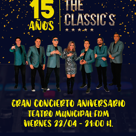 Se viene el Concierto Aniversario #15Años