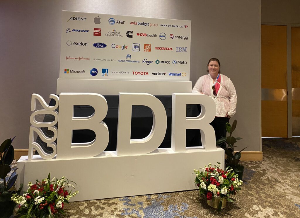 Jeanette Towles at the 2022 BRD conference.