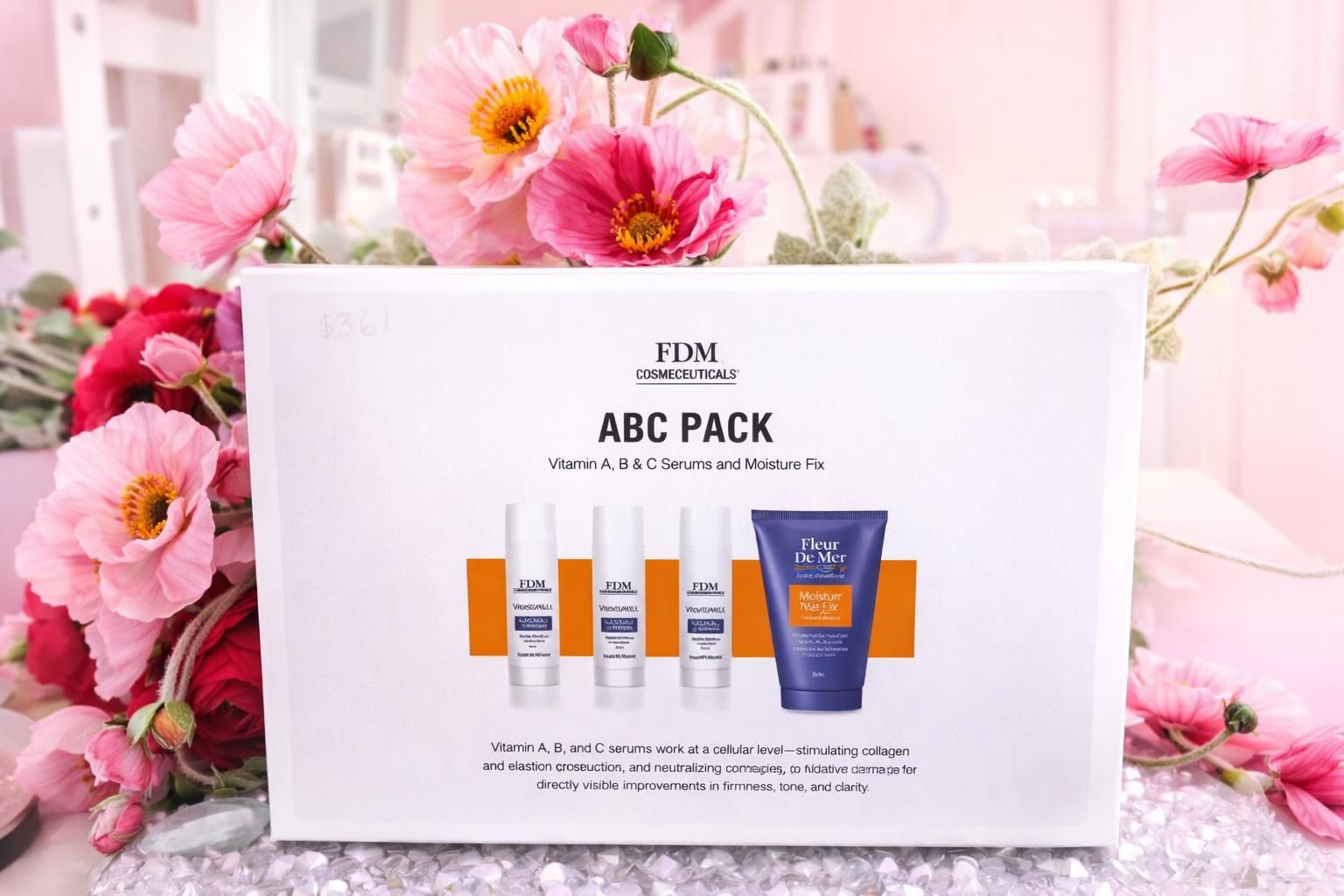 ABC 20% high potency 4 piece pack with moisture Fix 50ml moisturiser