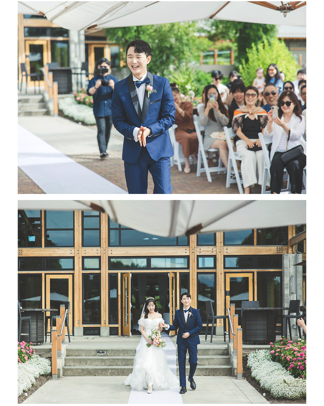 A skilled Vancouver wedding photographer capturing a heartfelt moment between a bride and groom, their love radiating