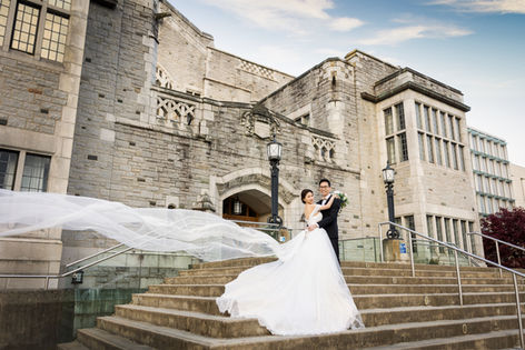Vancouver pre-wedding photoshoot at UBC by The Eunice & Co.