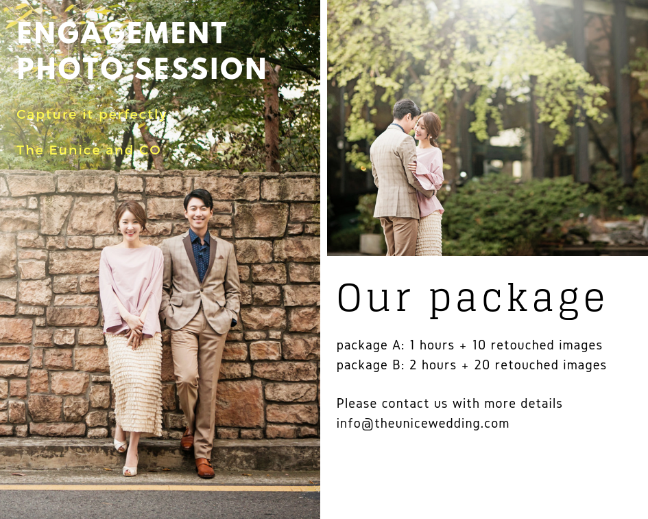 Engagement photo in vancouver