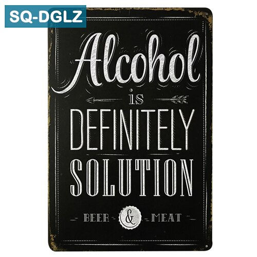 Miniatyrbild: [SQ-DGLZ]Hot KEEP CALM AND DRINK WHisky Tin Signs Retro Plaque