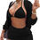 Miniature : MOEENCN Women Sweatsuits Sets 3 Piece Outfits, Velvet Tracksuit Long Sleeve Hoo
