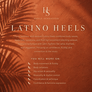 Latino Heels Dance Class discover your femininity