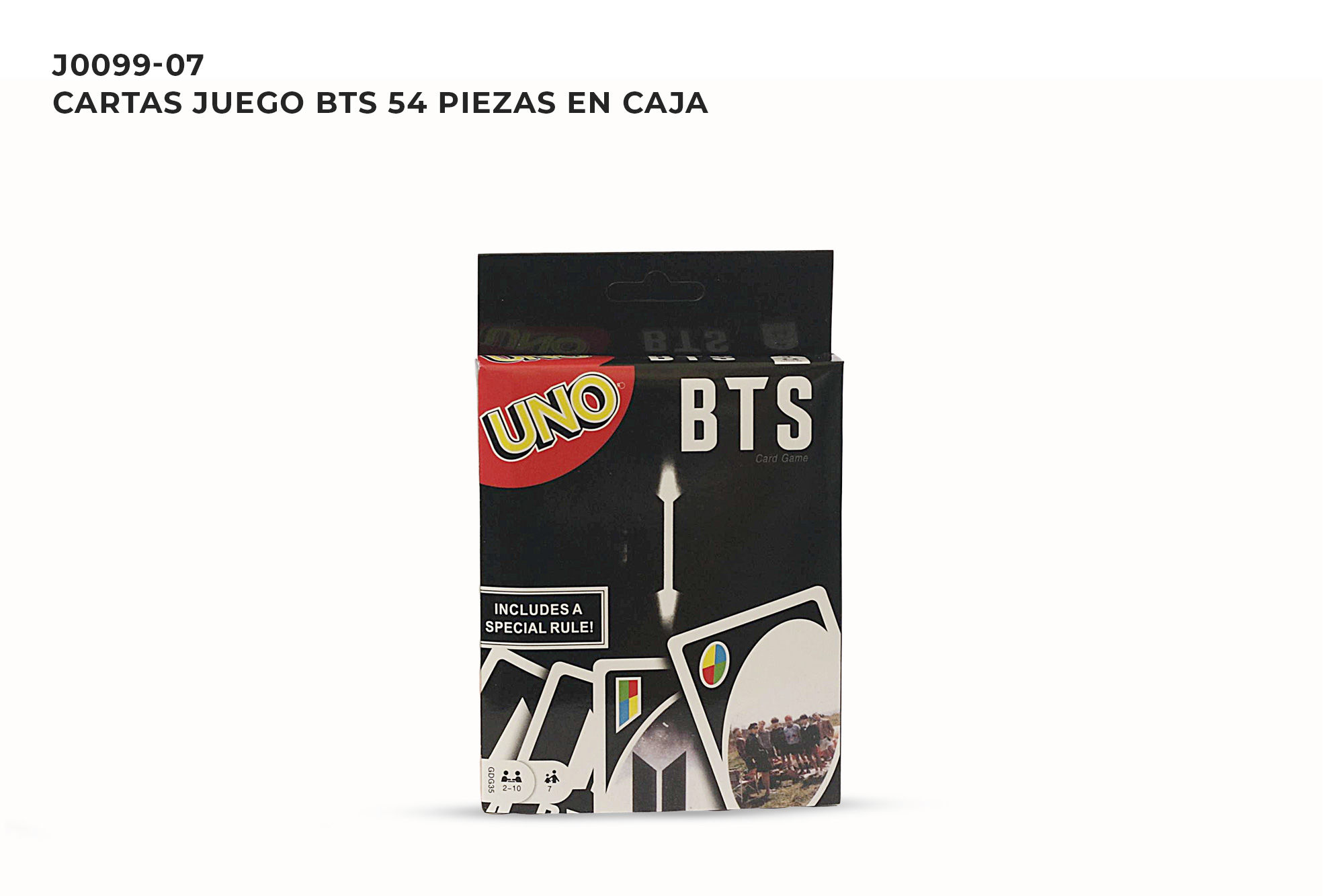 Juego De Cartas Uno De BTS
