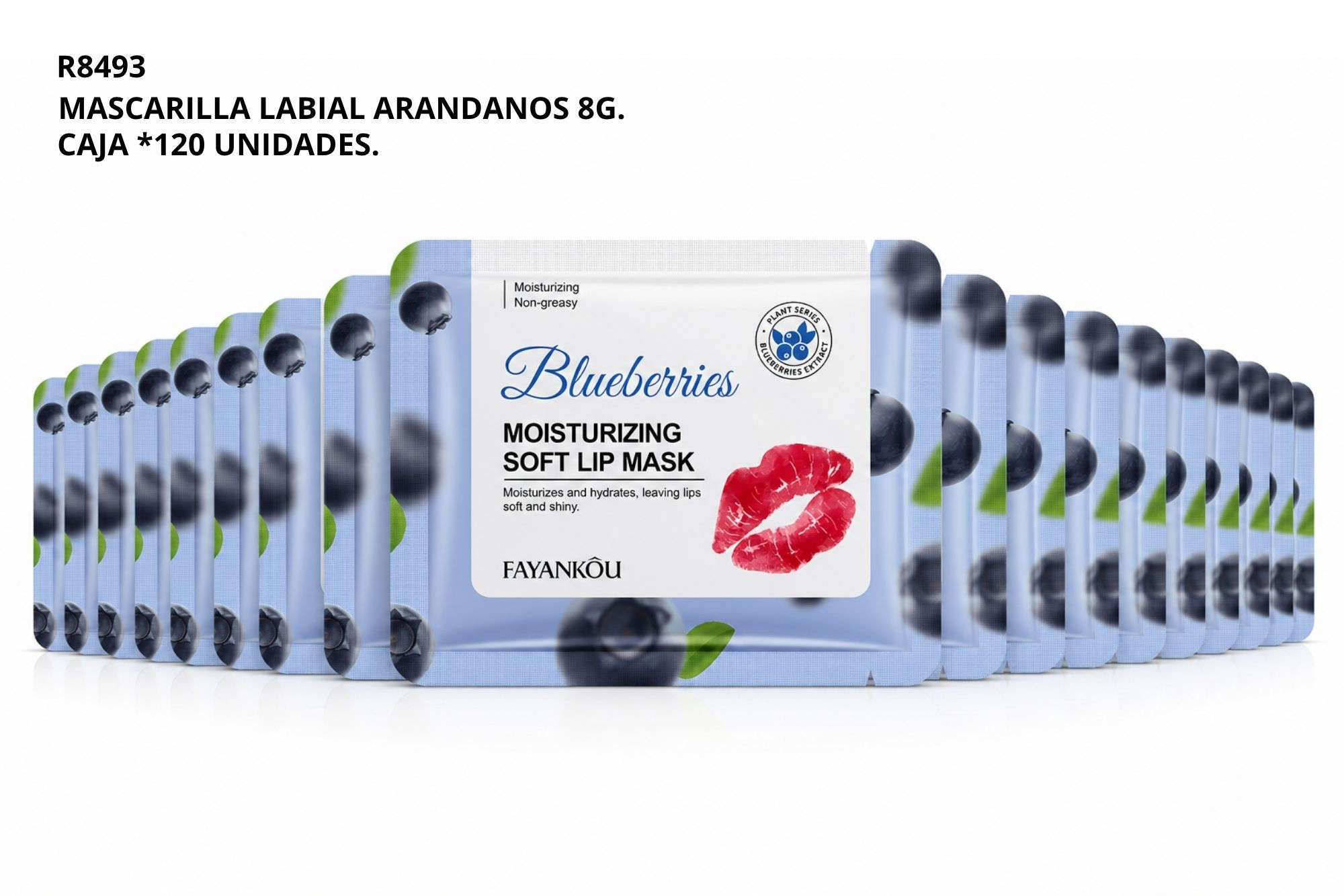 Mascarilla Labial 8G. Caja *120 Unidades