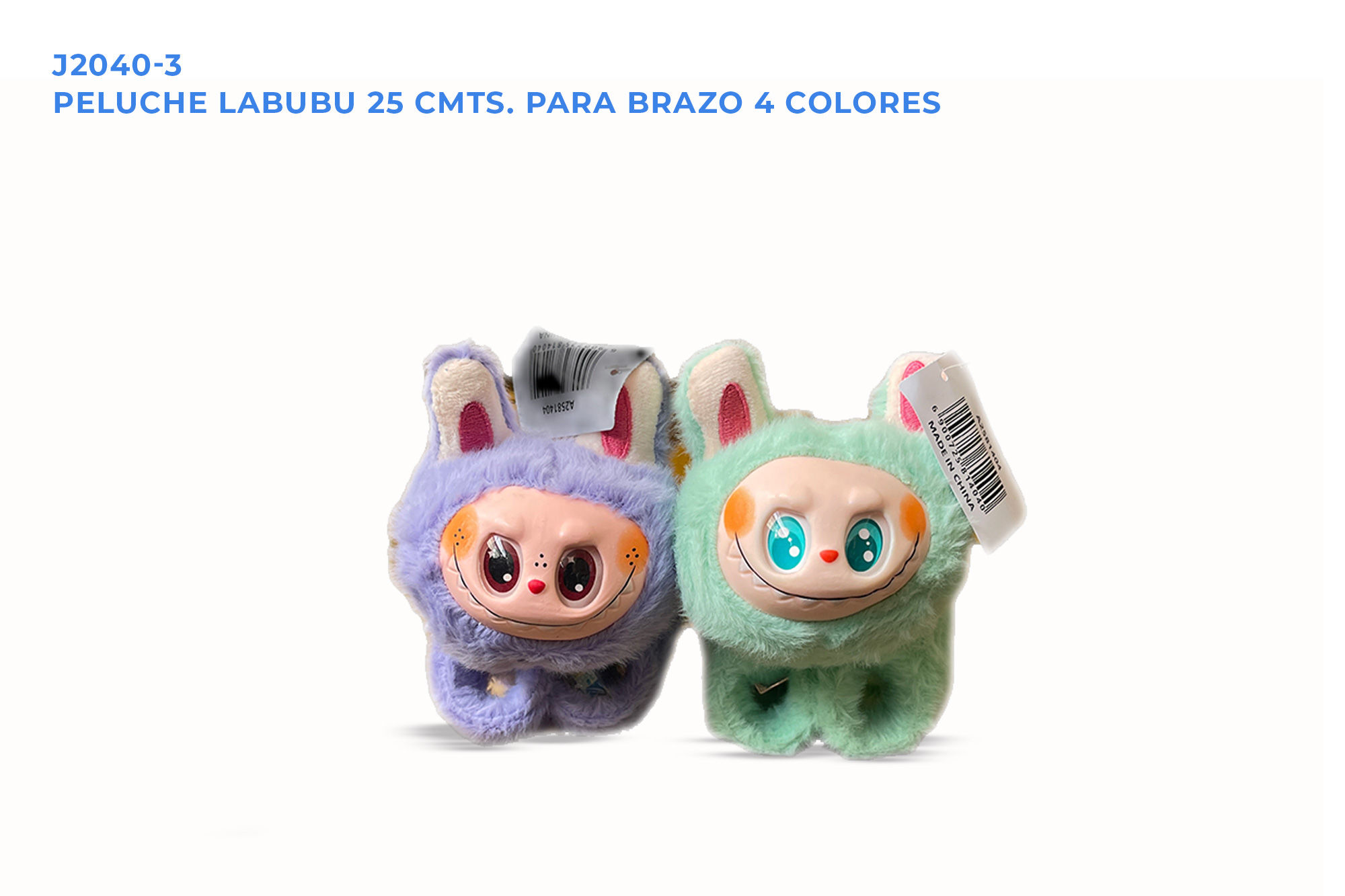 Peluche Labubu 25 Cmts. Para Brazo