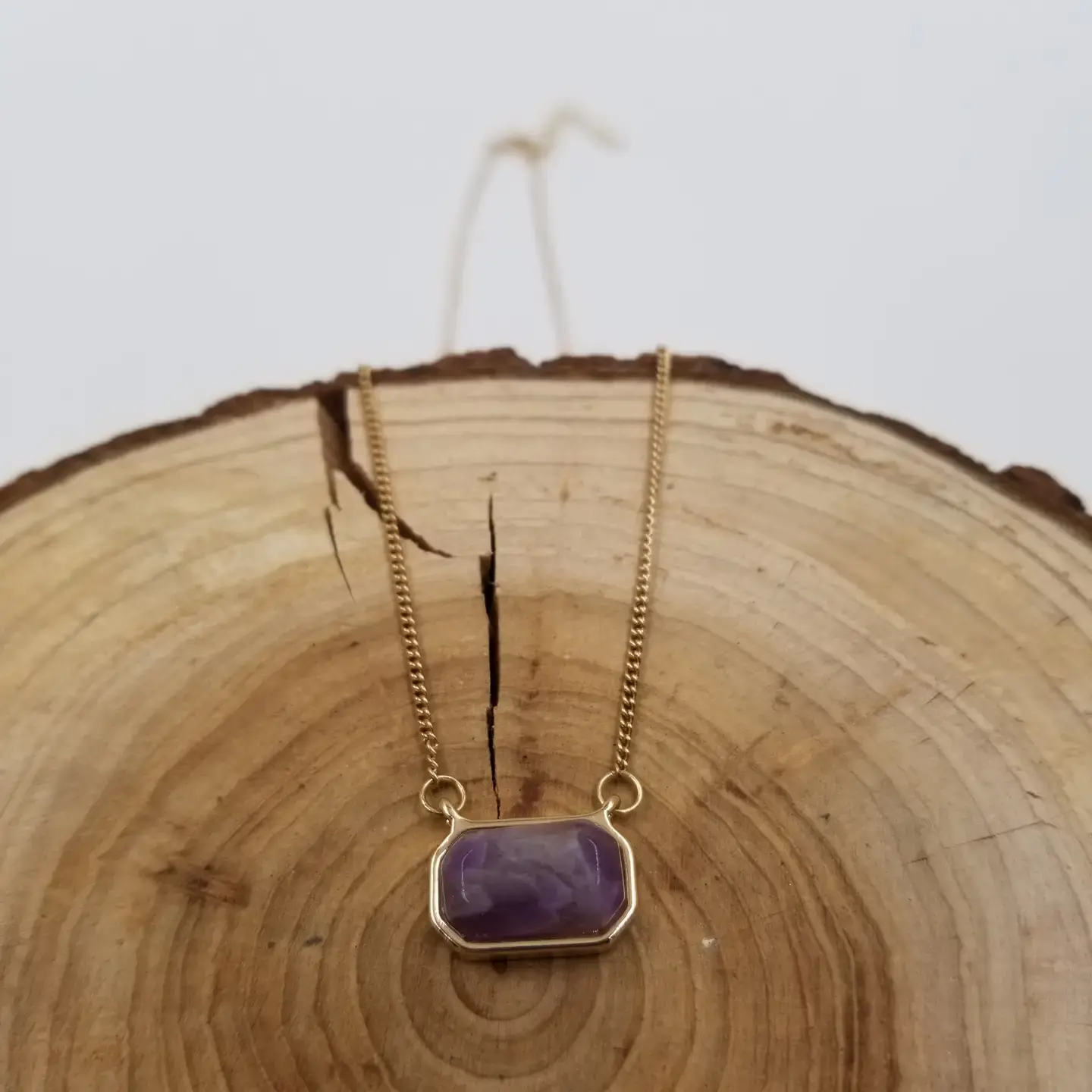 Amethyst Crystal Necklace