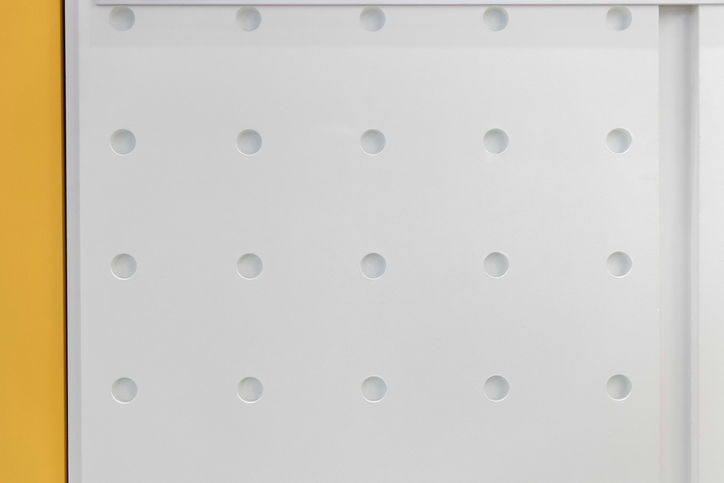 425 Mega Bangna Pop-up store open area custom pegboard