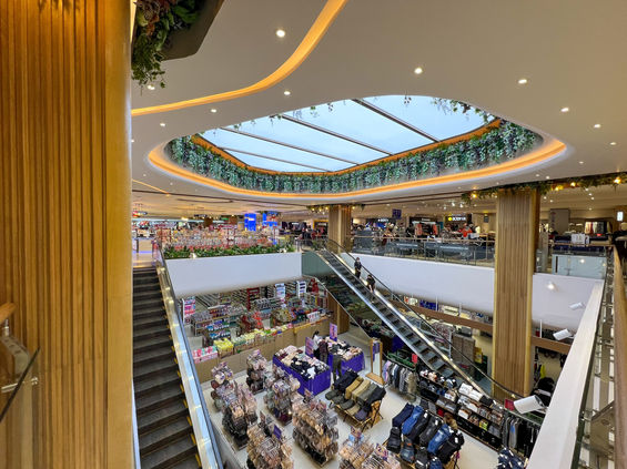 FRIDAY Uttaradit Mall Commercial interior second floor view