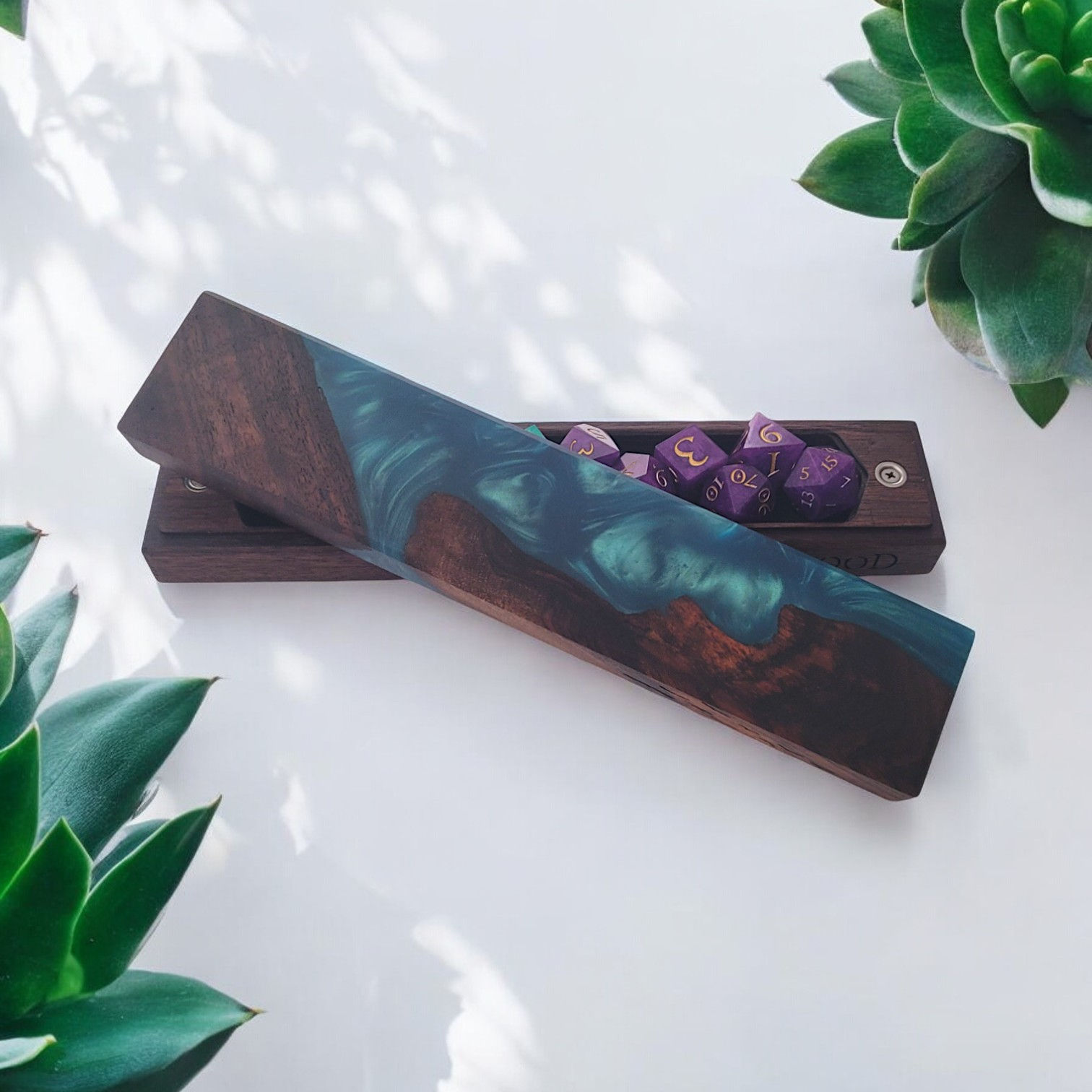 SENTINEL Epoxy Dice Box