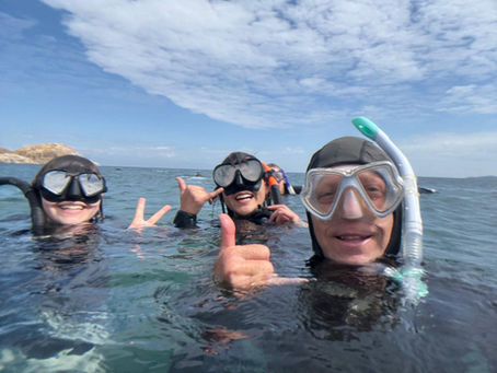 Diving in Lake Malawi