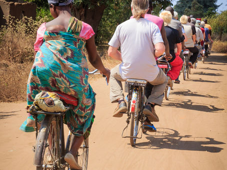 Group cycling tour