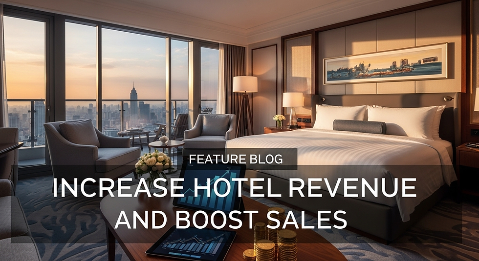 How to Increase Hotel Revenue and Boost Sales