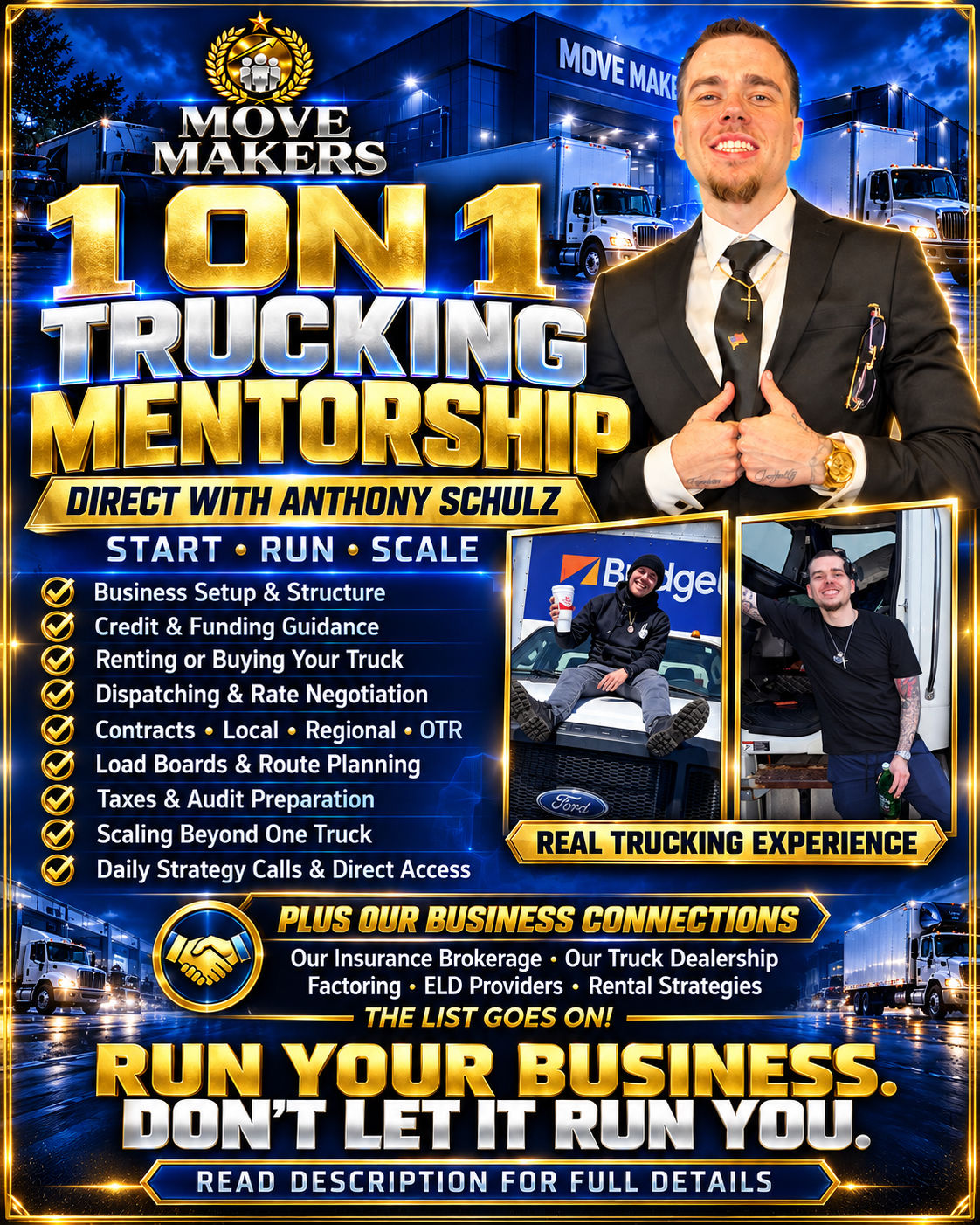 1-on-1 Mentorship w/ Me Directly (6 Months)