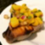 Pan Roasted Pork Chops with Mango Salsa