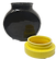 Julia's empty marmite jar. The contents are on the page.