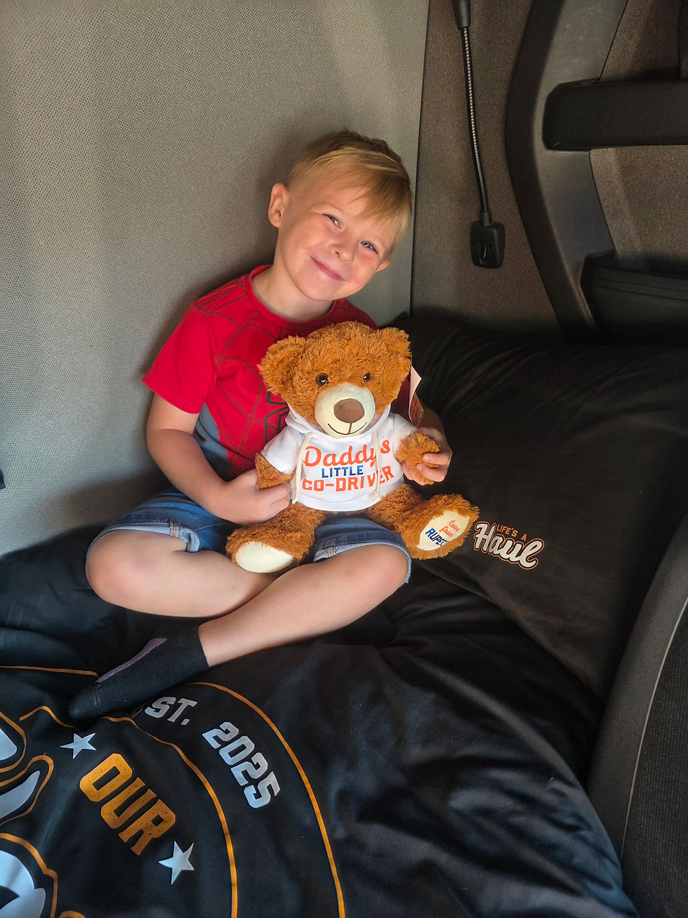 Thumbnail: Little Co-Driver Personalised Teddy Bear