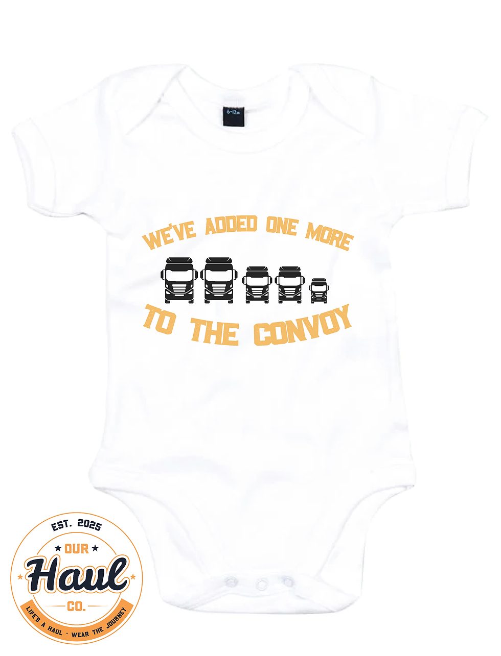 Thumbnail: Added One More To The Convoy Baby Vest