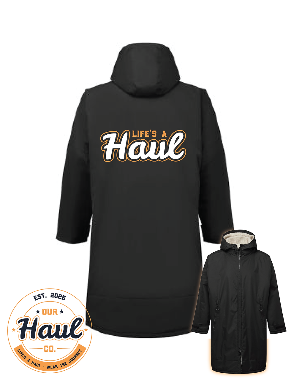 Thumbnail: Life's a Haul - Teens Embroidered Dry Robe