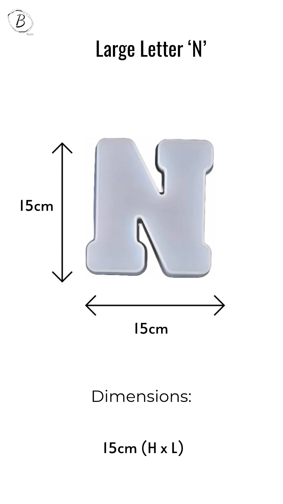 Large Letter 'N'